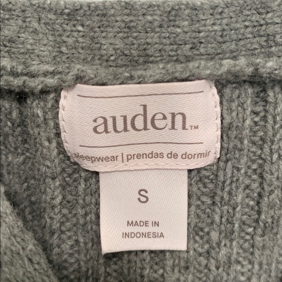 Auden Gray Ribbed Sweater Tank Top Size Small - Picture 3 of 7